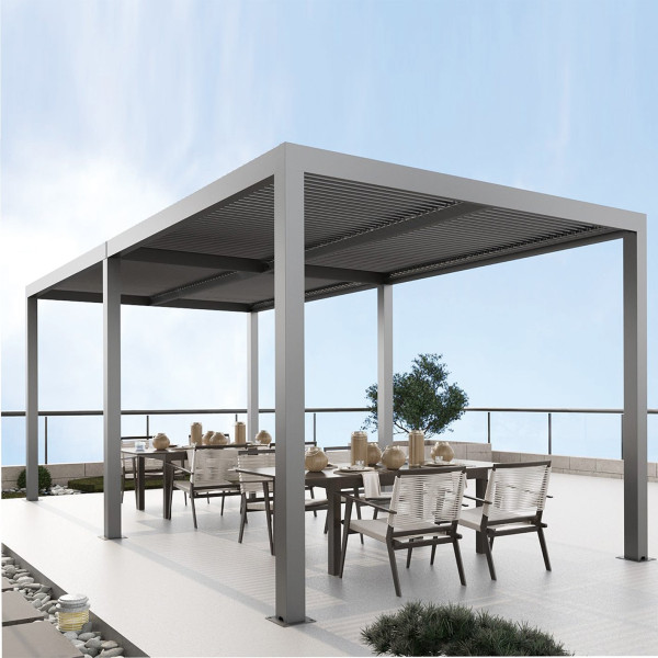 Pergola BIOCLIMATICA ATENA 100 alluminio 3x6 H2,50