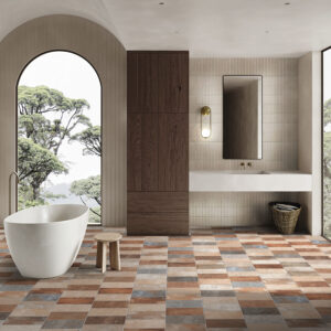 Chianti Multicolor Gres effetto Cotto Toscano formato 12,5x25cm R10