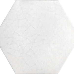 Gres esagonale Dolcevita Esagona White lucido 15×17,3