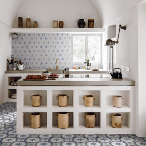 Gres esagonale Dolcevita Esagona Flower lucido 15×17,3