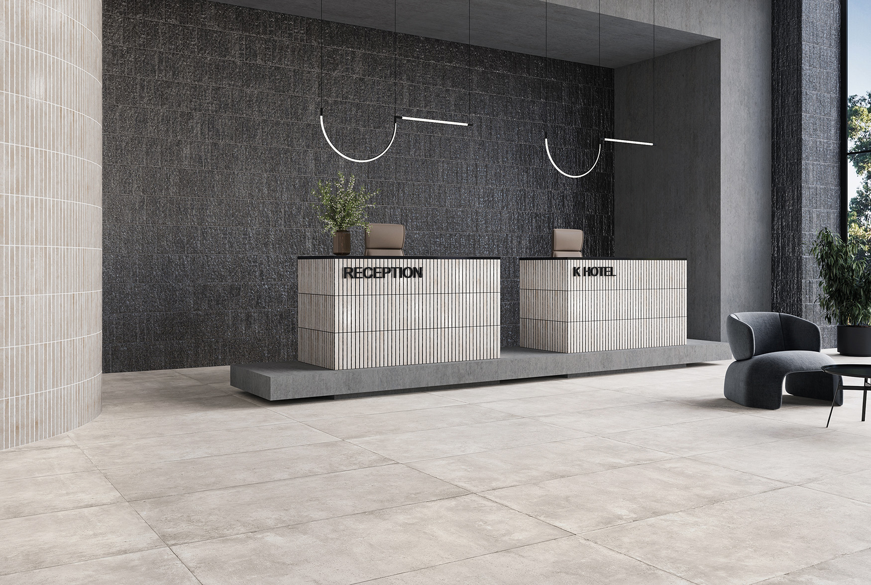 Coccio di Keradom formato 60x120 rivestimento\pavimento - immagine 3