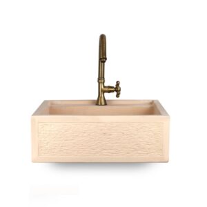 Lavello con foro per rubinetto Lavabo sospeso 45x42H16