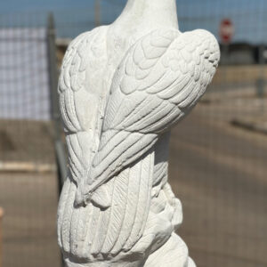 Statua Falco in cemento per esterno H58cm