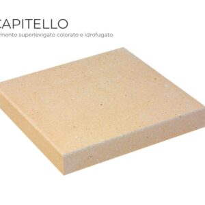 Capitello per colonna in cemento super levigato Evolution