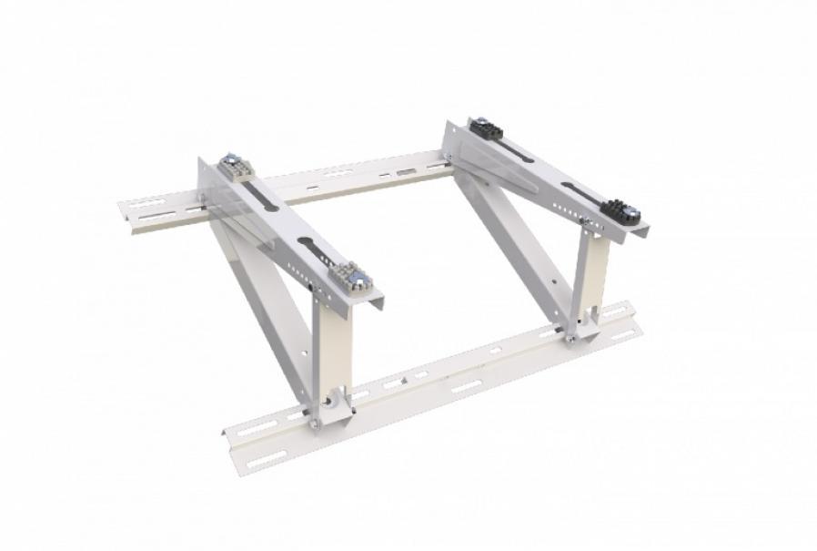 Staffa regolabile climatizzatore per tetti inclinati kg 140 Vecamco - immagine 2