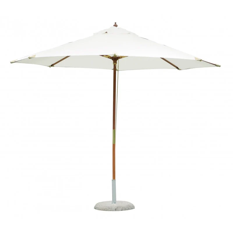 Ombrellone moia indonesiano Legno 3 m colore grigio - immagine 2