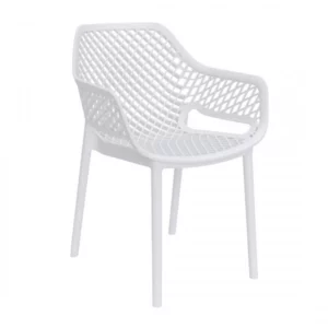 Sedia in polipropilene ARIA armchair bianca