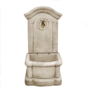 Fontana da esterno in cemento da muro “Lambro”