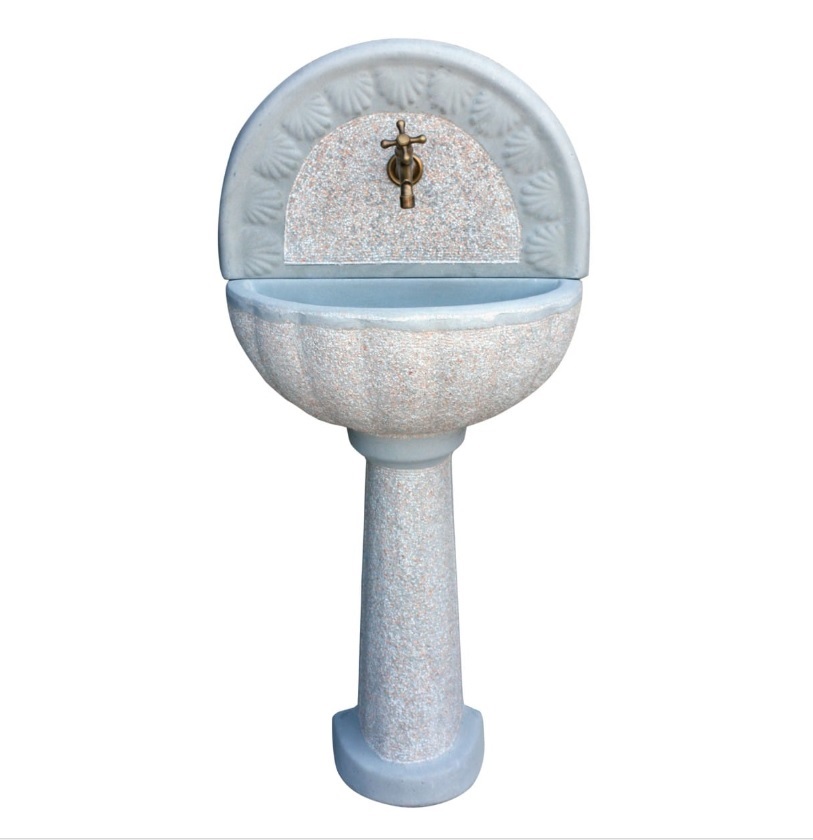 Fontana a Muro Martellinata Garigliano Rosa o Grigio