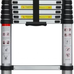 Scala telescopica alluminio 10 gradini