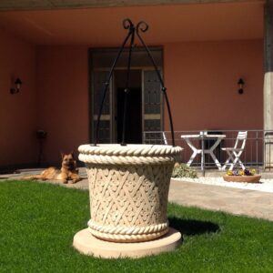 Pozzo da esterno ornamentale diametro 80 MARSILI