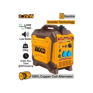 Generatore inverter a benzina 3,2 kw INGCO