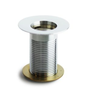 Piletta in ottone cromato da 1″