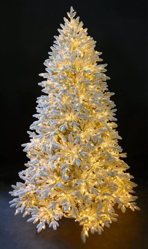 Albero di Natale Innevato con led integrati Kendrik di Xone - immagine 4