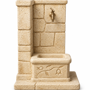 Fontana ad angolo per esterno FERMO H84cm