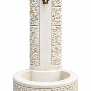 Fontana da Esterno in cemento La Spezia H77cm