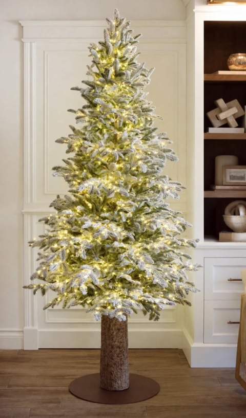 Albero di Natale Rockefeller Slim Innevato by Salvatore Izzo 210CM - 2200LED integrati | Xone - immagine 2