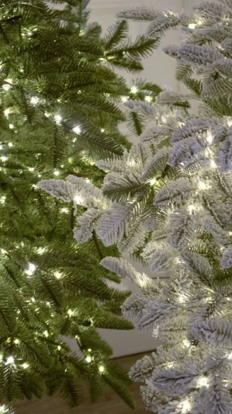 Albero di Natale Rockefeller Slim Innevato by Salvatore Izzo 210CM - 2200LED integrati | Xone - immagine 6